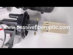 Dome Vertical Fiber Optic Splice Closure Box FOSC