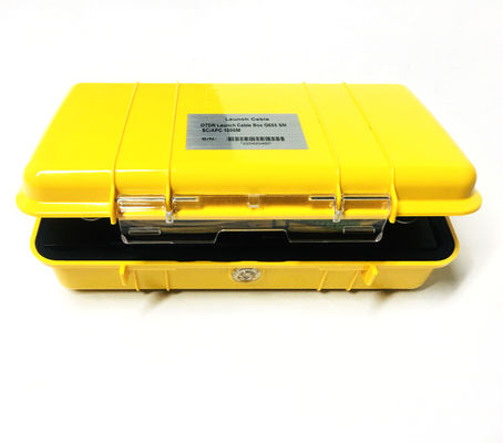 1000m Length OTDR Launch Cable Box with Operating Temperature -40°C to +80°C and Back Reflection < -55 DB for Precision Fiber Optic Testing