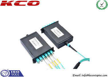 8 Cores OM3 10G MPO MTP Patch Cord LC Multimode MPO Fiber Patch Cord for Data Center