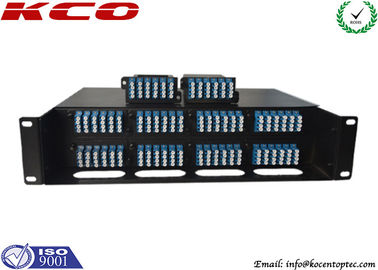 Light Weight 1U 192 Cores MPO MTP Patch Panel for High-density Fiber Optic Rack Mount Cab