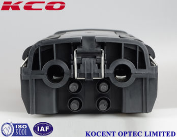 6 In 8 Out Port 96 Cores ABS PC Fiber Optic Splice Closure Fiber Optic Splice Enclosure for Hand Holes Duct Mount