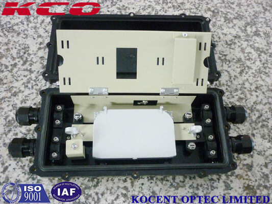 Waterproof 96 Cores Fiber Optic Splice Closure with 1x32 Splitter Compatible Fiber Optic Joint Closure for FTTH Networks
