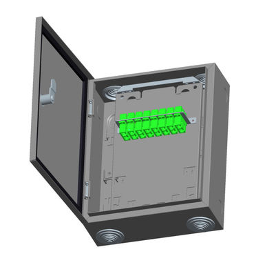 OEM ODM Wall-mount 1*16 PLC Splitter Fiber Optical Distribution Box ORK-16-1SC/APC