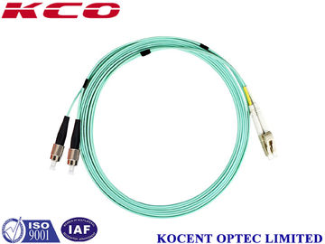 Duplex LC/UPC-FC/UPC Fiber Optic Patch Cord with Low Insertion Loss High Return Loss for Data Center Connectivity