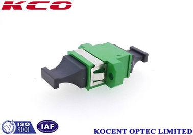 MPO APC Single Mode Fiber Optic Cable Adapter Single Mode Simplex High Return Loss