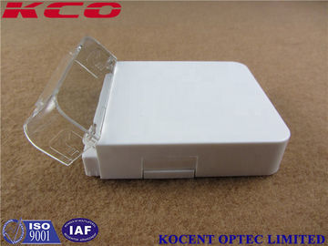 Indoor Wall Mount Fiber Termination Box with 1 Port SC Simplex and LC Duplex for FTTH Solutions
