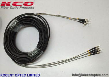 0.2dB Insertion Loss 4 Core 50/125um Fiber Optic Patch Cable for High-Speed Data Transmission