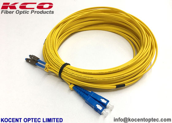 Single Mode G657B3 Fiber Optic Patch Cord with Telcordia GR-326-Core Compliance for High-Density Applications