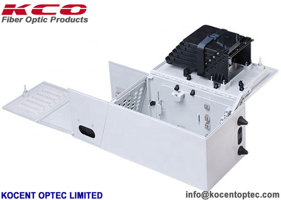 48 Ports Fiber Optic Terminal Box with 48 Fibers Capacity and Indoor IP55 Protection