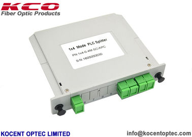 Small Size 0.3m Length 1x4 Fiber Optic Splitter with SC/APC Connector for Terminal ODF ODB Box