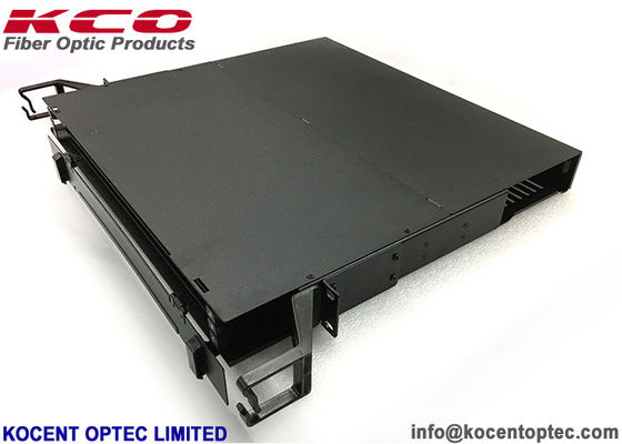 144 Core LC Duplex 1U Rack Mountable MPO MTP Patch Panel for High Density Fiber Optic Networks