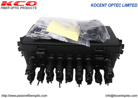 IP68 Aerial Fiber Optic Splice Closure with 1*16 PLC Splitter for Outdoor Fiber Optic Joint Closure Networks