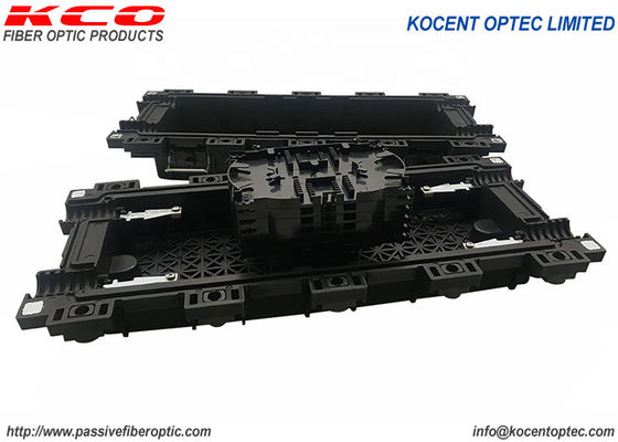 144 Core IP68 Waterproof Horizontal Inline Fiber Optic Splice Closure for FTTH GPON Networks