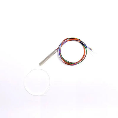 Low PDL 1x3 PLC Splitter Mini Blockless Tube Type Fiber Optic Splitter with SC APC Connector