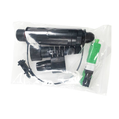 IP68 Waterproof Fiber Optic Fast Connector SC APC for G652 G657 FTTH Outdoor Applications