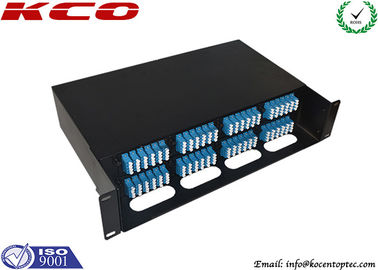 Light Weight 1U 192 Cores MPO MTP Patch Panel for High-density Fiber Optic Rack Mount Cab