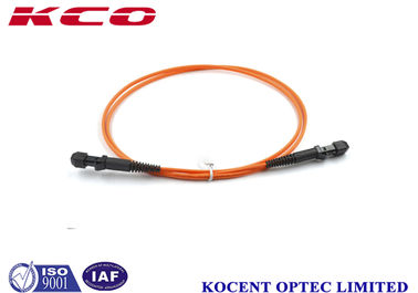 OM1 Orange MT-RJ/UPC Fiber Optic Patch Cord with 3.0mm Diameter and 62.5/125 Core for High Density Data Centers