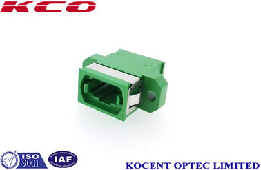 Single Mode APC Green Color MPO MTP Adapter Fiber Optic Adapter for 1260-1650nm Networks