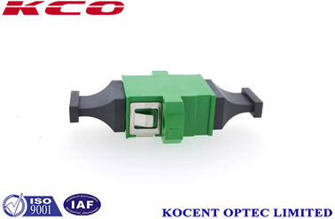 Single Mode APC Green Color MPO MTP Adapter Fiber Optic Adapter for 1260-1650nm Networks