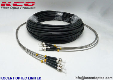 0.2dB Insertion Loss 4 Core 50/125um Fiber Optic Patch Cable for High-Speed Data Transmission