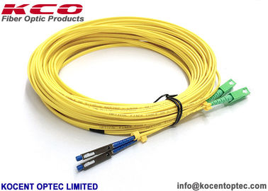 Fiber Optic Patch Cord with 0.2dB Insertion Loss 50dB Return Loss and OS2 OM1 OM2 OM3 OM4 OM5 Fiber Types