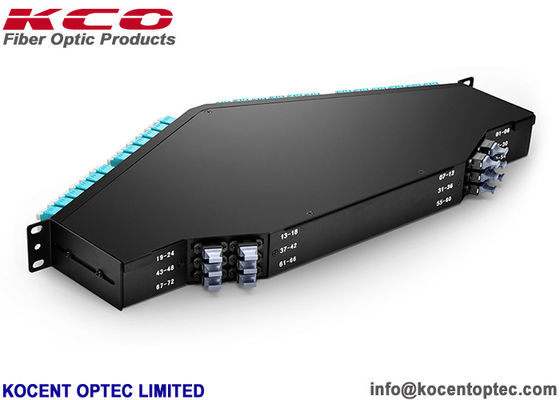 144 Core 1U Single Mode MPO MTP Patch Panel Fiber Optic Patch Panel for Rack Mount