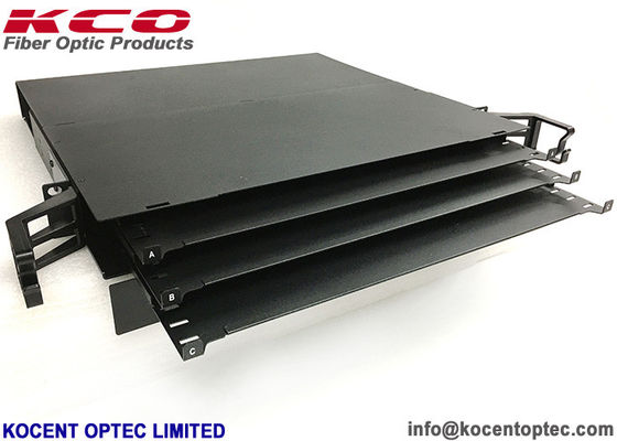 144cores LC/APC 1U MPO MTP Patch Panel Rack Mount Optica Fibra MPO MTP Patch Panel